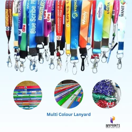 Multi Colour Lanyard