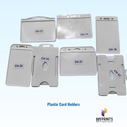 Plastic ID Card Holder