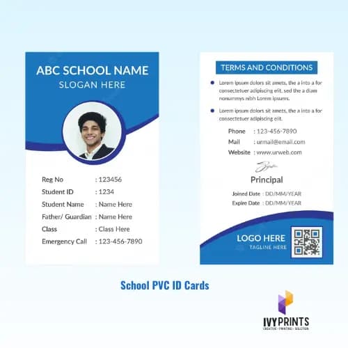 School PVC ID Cards