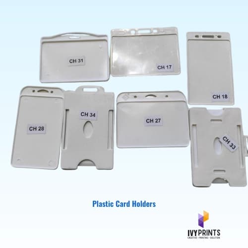 Plastic Card Holders